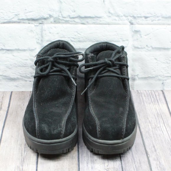 Sao Stacy Adams Dublin II Black Chukka Suede Lace Up Ankle Boots Size 9 M - Picture 6 of 10